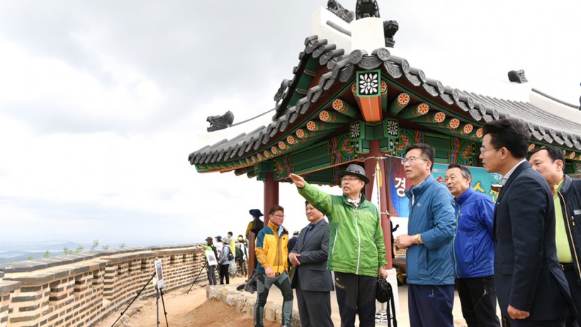 151년만에 제위용 찾은 '문수산성 장대'