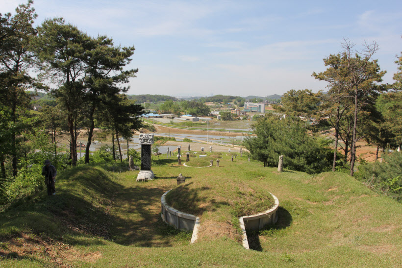 무신 난으로 적몰된 평택시 지산동 진주 소씨 참판공파 묘역