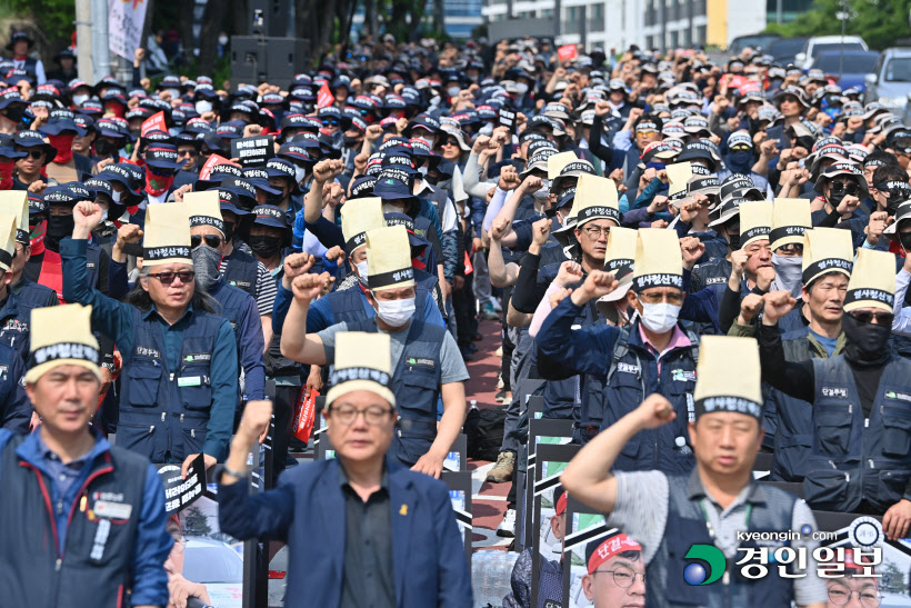 건설노조 경기지부 남부청 앞 집회_6