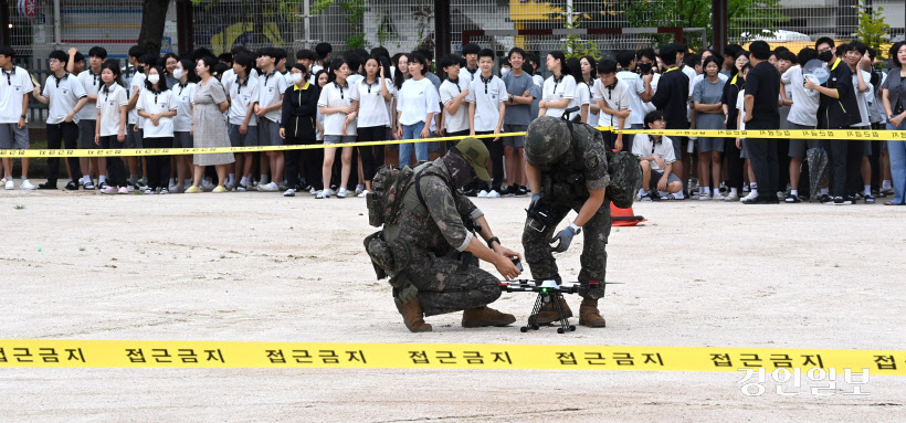 영일중학교 테러 대피훈련 (13)