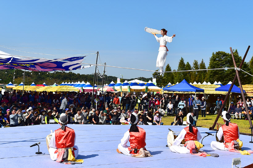 안성맞춤남사당 바우덕이 축제 사진