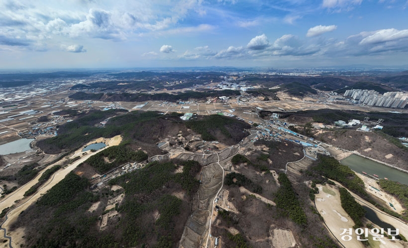 국가첨단산업단지가 들어설 예정인 용인시 남사읍