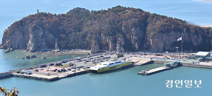 백령도 용기포항