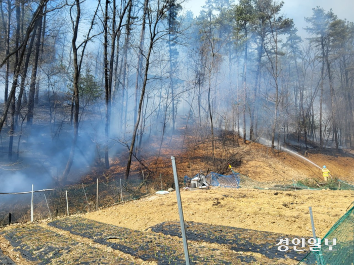 화성시 화재 발생 현장. /경기도소방재난본부 제공