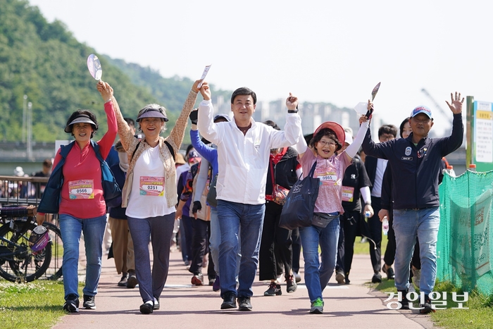 광주시 청석공원에서 지난 18일 개최된 ‘2024년 3代가 함께하는 건강 대축제’에  시민 500여 명이 참여해 즐거운 시간을 보냈다. 2024.5.20 /광주시 제공