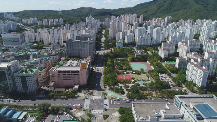 군포시 산본 1기 신도시 전경. /군포시 제공