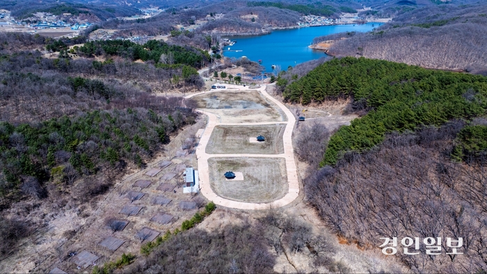 경기도소방학교 북부캠퍼스가 들어서게 될 연천 백학저수지 인근 부지. /연천군 제공