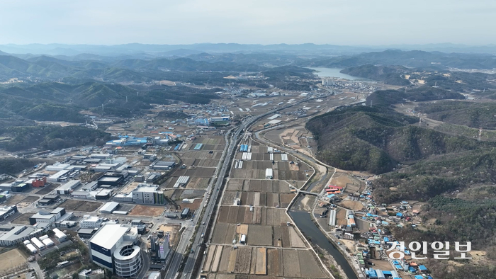 이동·남사읍 전경. /용인시제공