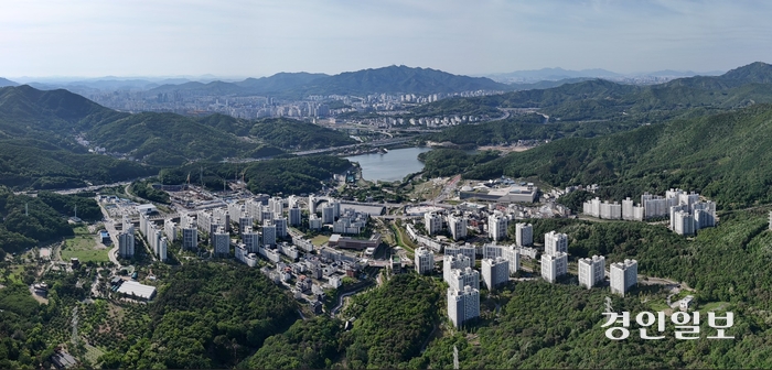 의왕 백운밸리 일대 전경. /의왕시 제공