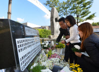 [인현동 참사 20주기 추모식]가슴에 묻은 '그날의 아픔'… 시민도 유족도 함께 울었다