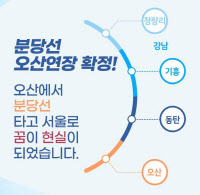 [로컬 인사이드] 오산서 분당선 타고 서울 간다… 화성 동탄·오산, 새로운 교통허브 기대