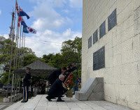 영연방, 가평 영연방 참전비서 한국전쟁 참전 72주년 기념행사 개최