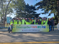 옹진군 자월1리 주민들 장골해수욕장·마을안길 환경정화