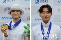 [인터뷰] 아시아컵 양궁 '金金金'오예진·김하준 '金金'심수인