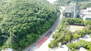 용인시, 학고개터널서 용인대 방향 차로 늘려 교통 병목 해소