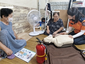 이천소방서, 중증장애인 찾아가 소방안전교육