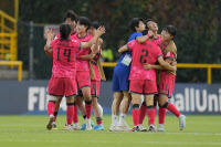 U-20 여자월드컵대표팀, 독일 깨고 16강행 환호